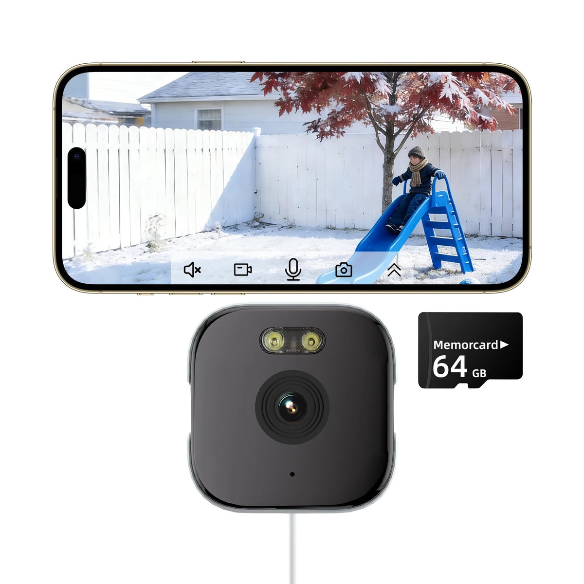 Camara Wi-Fi de Seguridad para Exteriores