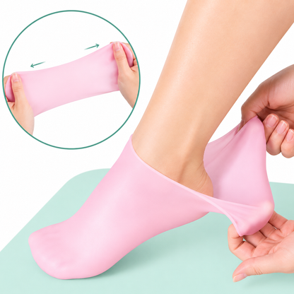 Elastic Silicone Moisturizing Foot Socks for Dry