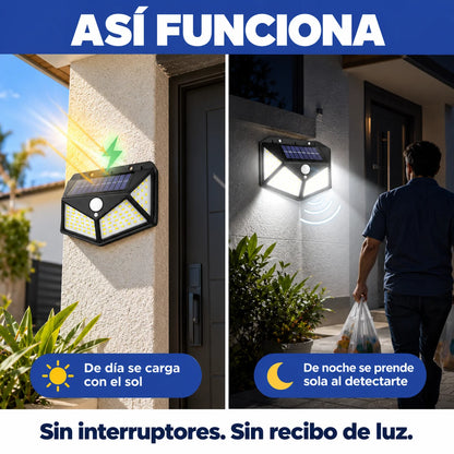 Lámpara Solar con Sensor Vorvani™