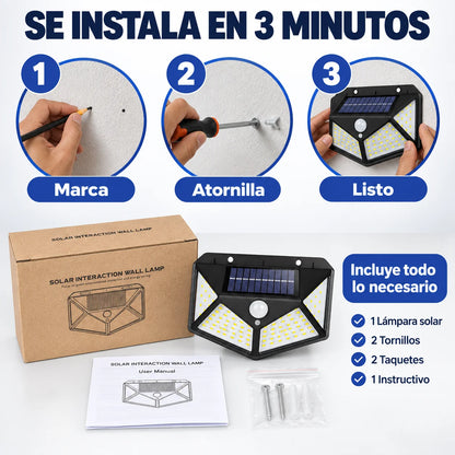 Lámpara Solar con Sensor Vorvani™