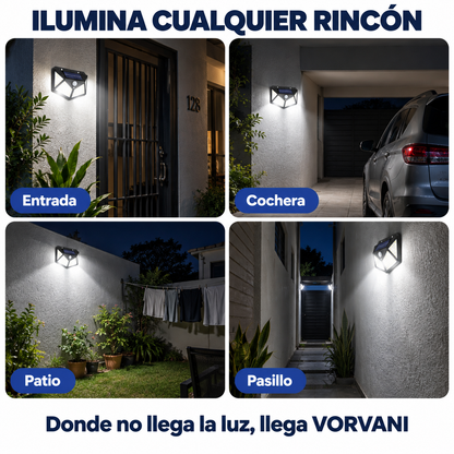 Lámpara Solar con Sensor Vorvani™