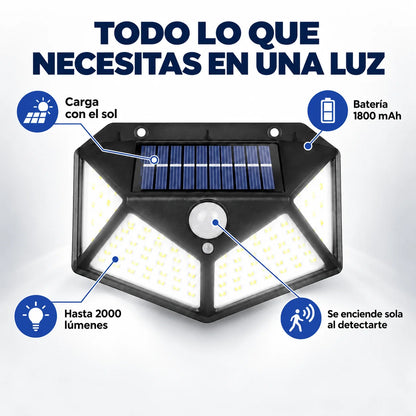 Lámpara Solar con Sensor Vorvani™